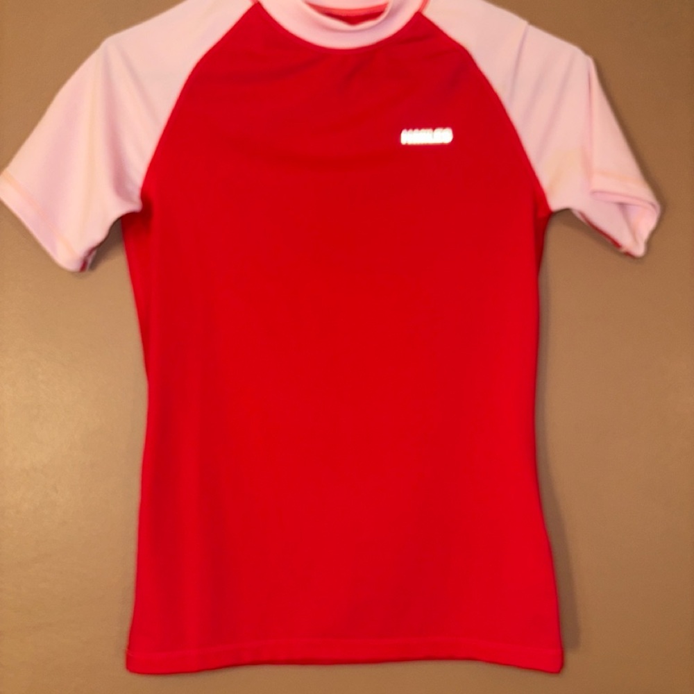 H.MILES WOMANS RASH GUARD SMALL PINK
